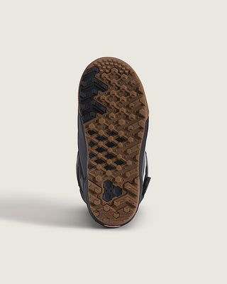 Vans Men's Aura Pro 2.0 Snowboard Boot - Black/White/Gum Brown