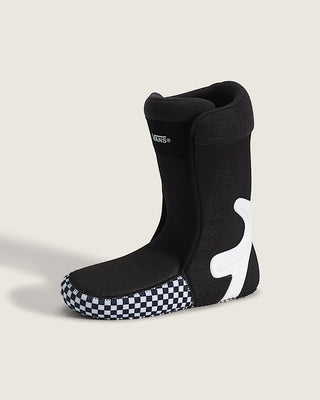 Vans Men's Aura Pro 2.0 Snowboard Boot - Black/White/Gum Brown