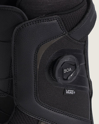 Vans Men's Aura Pro 2.0 Snowboard Boot - Black/White/Gum Brown