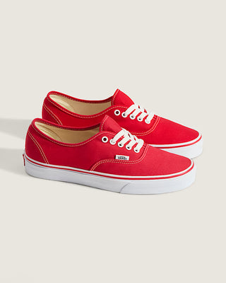 Vans Unisex Authentic Shoe - Red