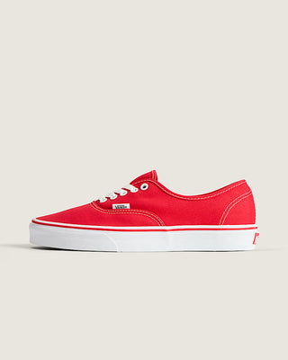 Vans Unisex Authentic Shoe - Red