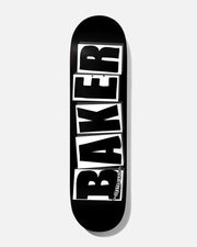 Brand Logo 8.25" Deck - Black/White