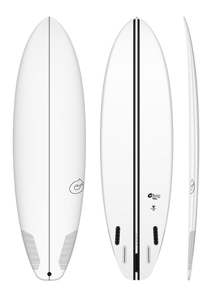 TEC Bigboy 23 Surfboard-White
