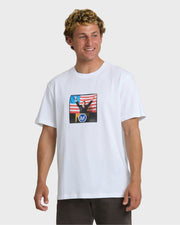 Billabong A.I. 4 Pres Premium Short Sleeve T-Shirt - White