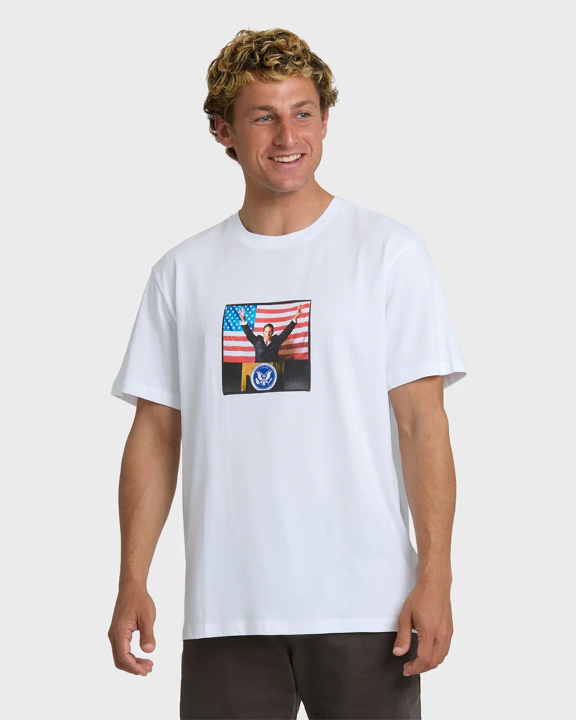 Billabong A.I. 4 Pres Premium Short Sleeve T-Shirt - White