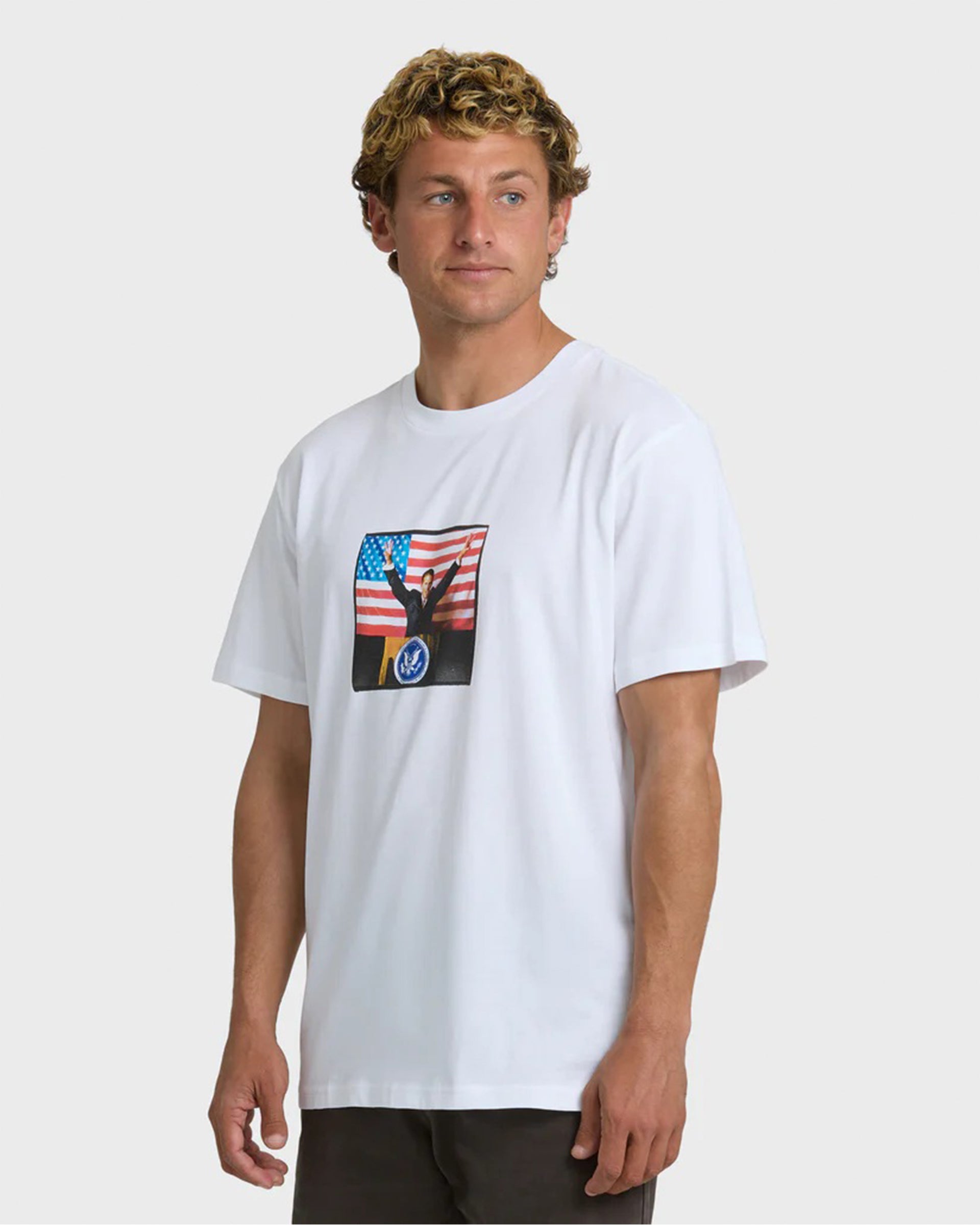 Billabong A.I. 4 Pres Premium Short Sleeve T-Shirt - White