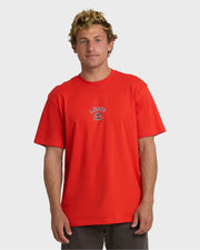 Billabong A.I. Bio Wave Premium Short Sleeve T-Shirt - Red