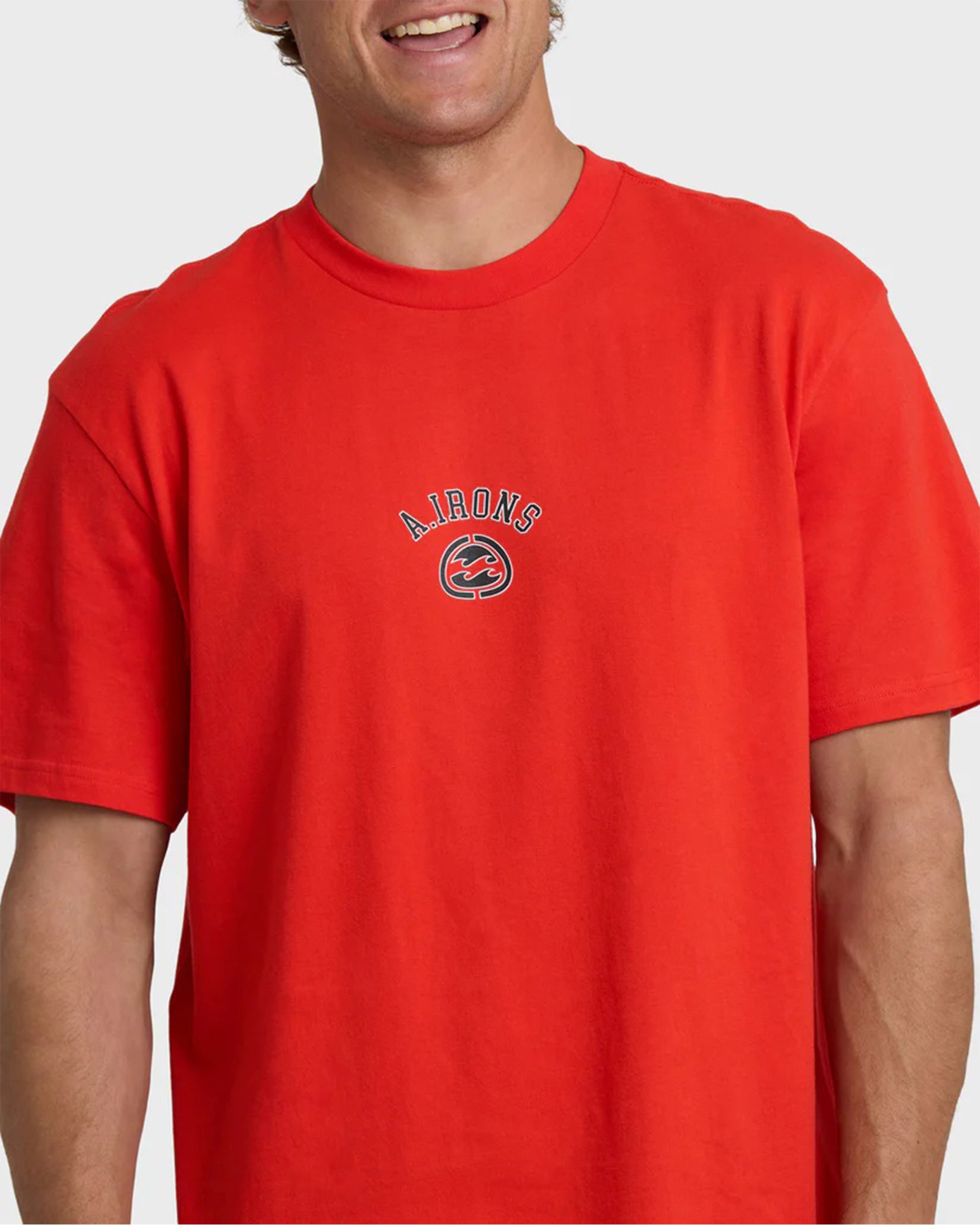 Billabong A.I. Bio Wave Premium Short Sleeve T-Shirt - Red