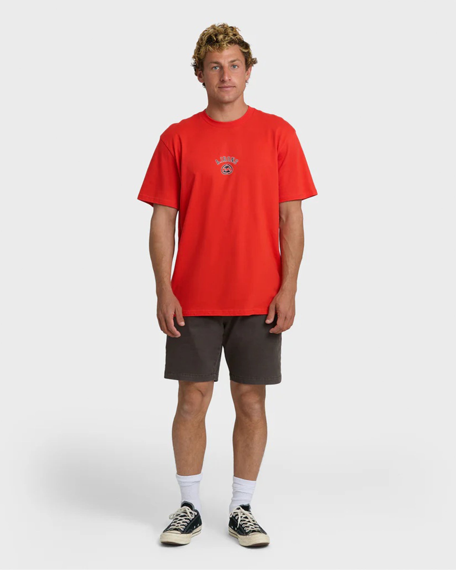 Billabong A.I. Bio Wave Premium Short Sleeve T-Shirt - Red