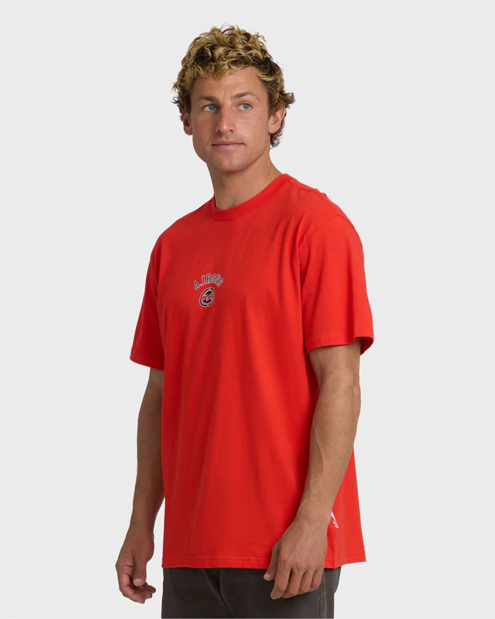 Billabong A.I. Bio Wave Premium Short Sleeve T-Shirt - Red