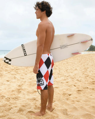 Billabong A.I. Diamonds Pro Boardshorts - True Red