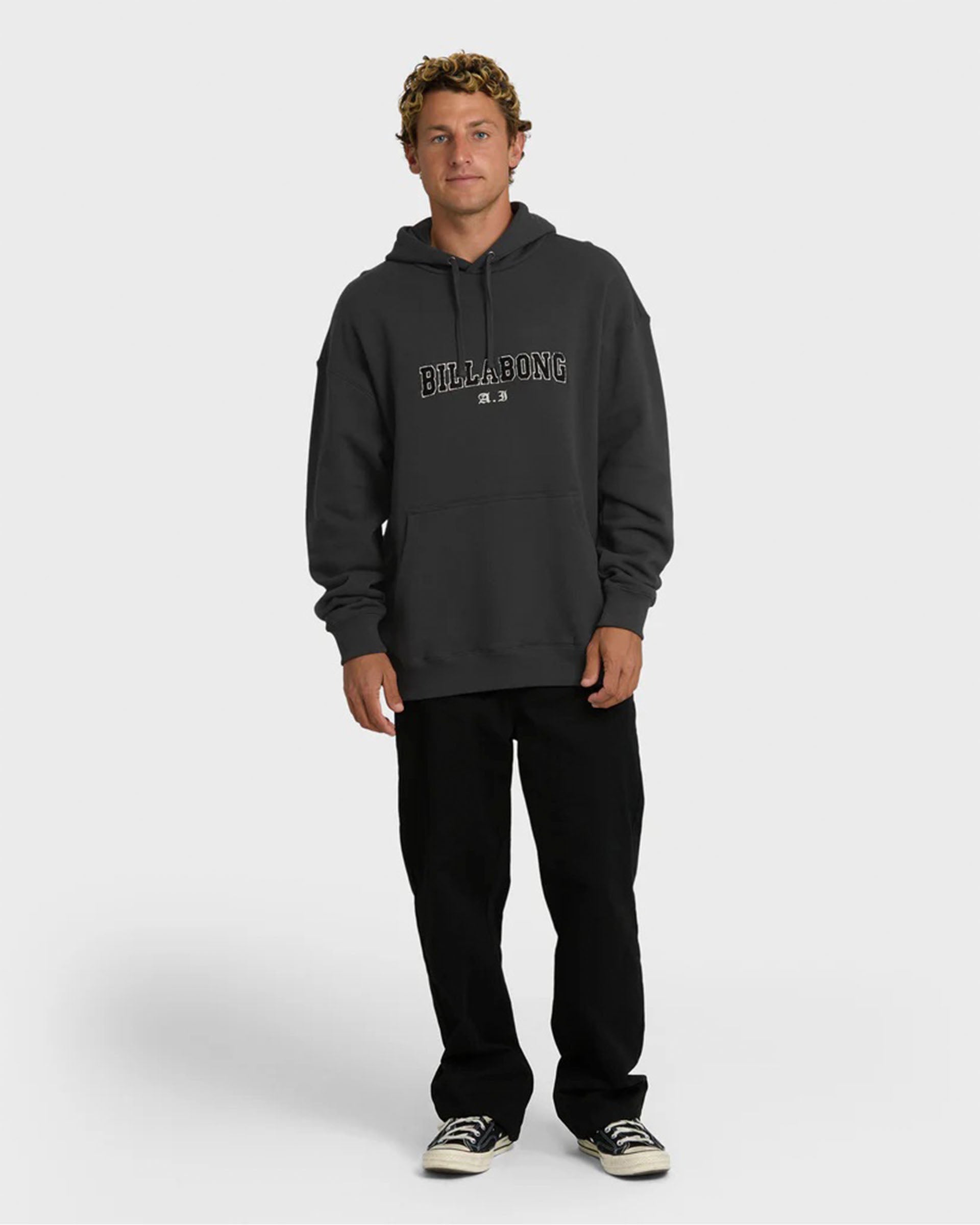 Billabong A.I Forever Applique Hoodie - Black