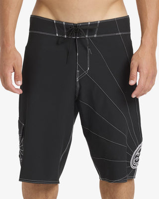 Billabong A.I. Rising Sun Pro 22" Boardshorts - Black