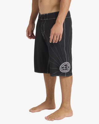 Billabong A.I. Rising Sun Pro 22" Boardshorts - Black