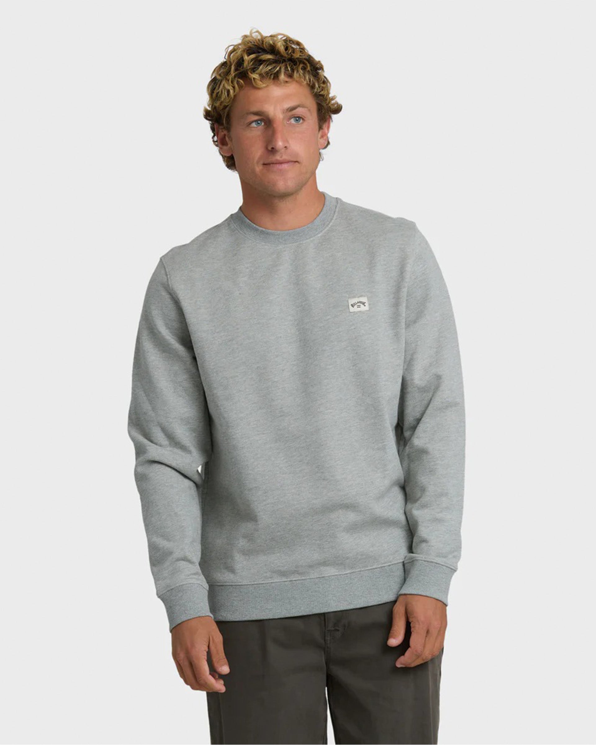 Billabong All Day Crewneck Sweatshirt - Grey Heather