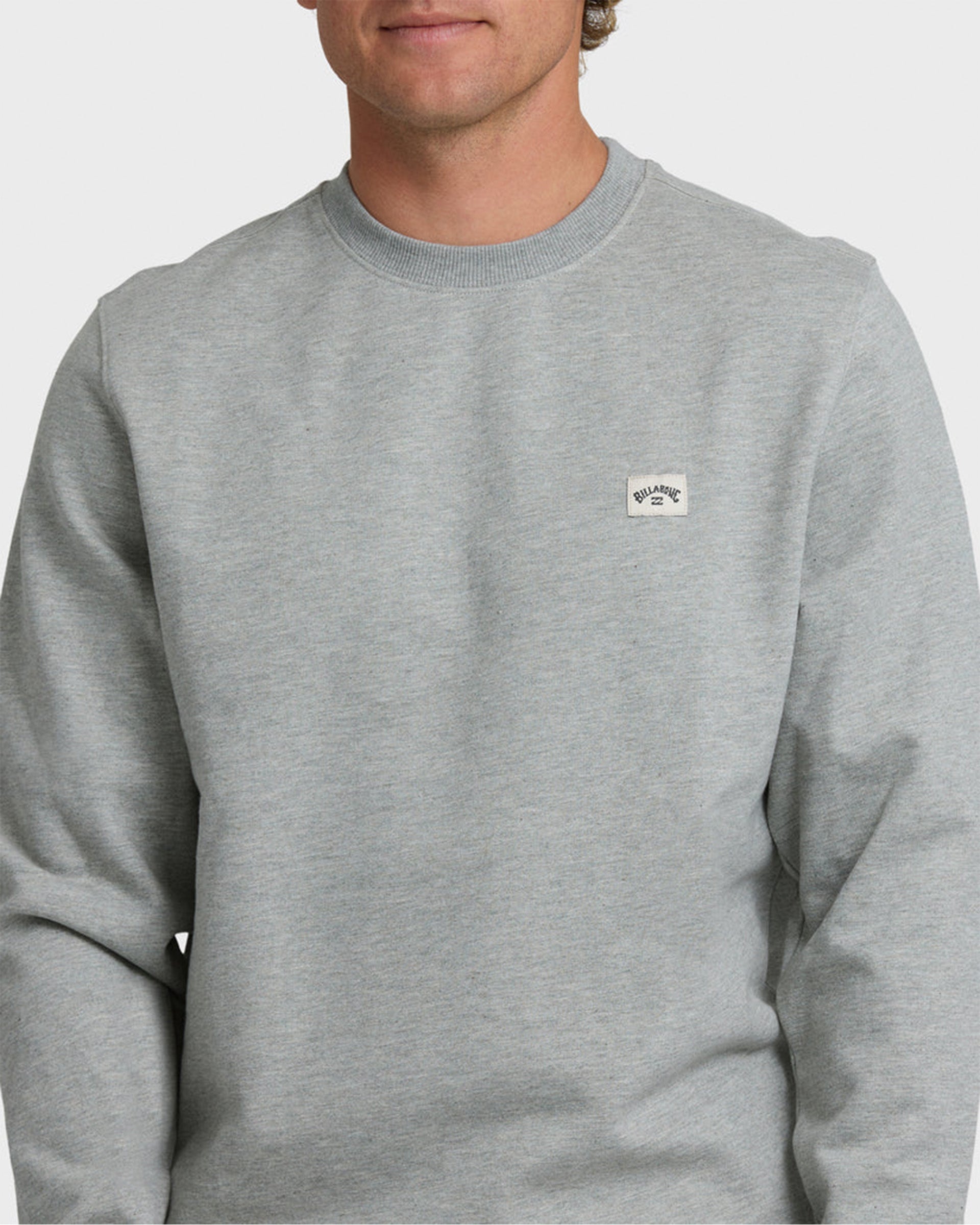 Billabong All Day Crewneck Sweatshirt - Grey Heather