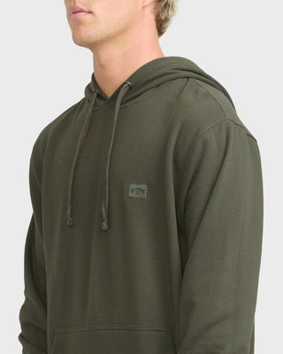 All Day P/O Hoodie - Rifle Green