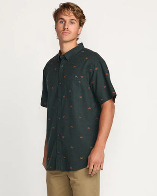 Billabong All Day Jacquard Short Sleeve Shirt - Stealth