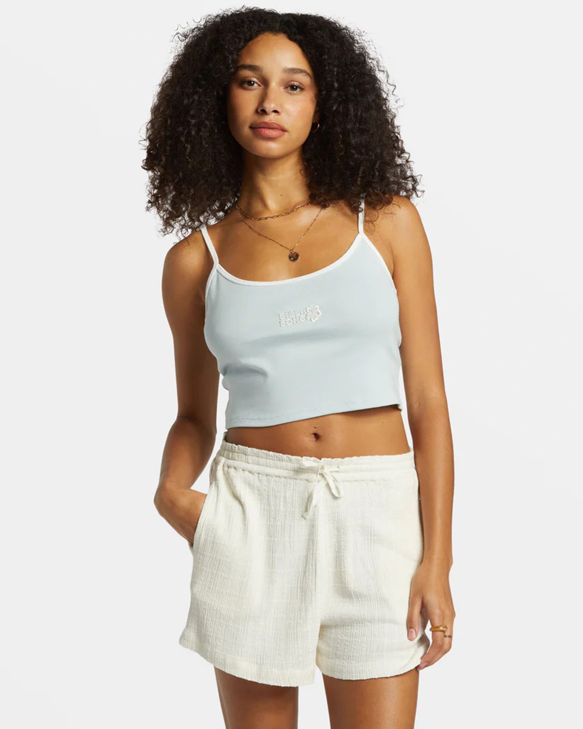 Billabong Women's Aloe Cropped Tank Top