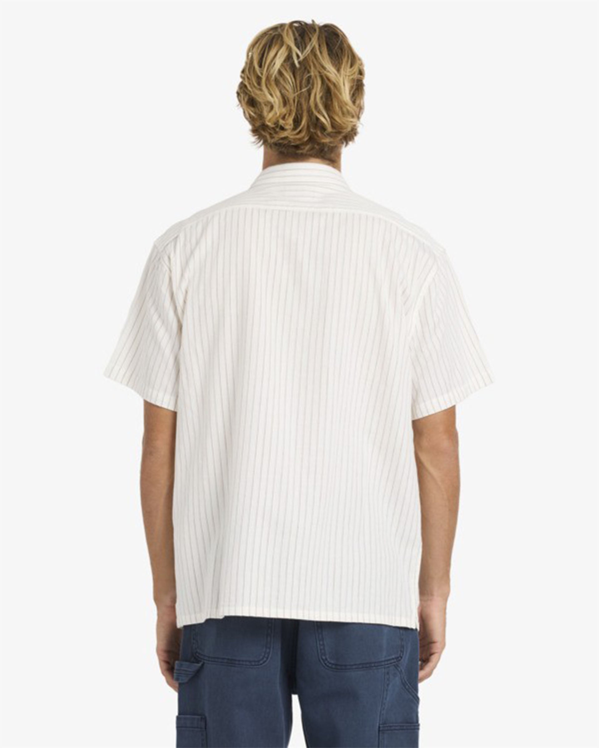 Billabong Bad Dog Short Sleeve Shirt - Off White