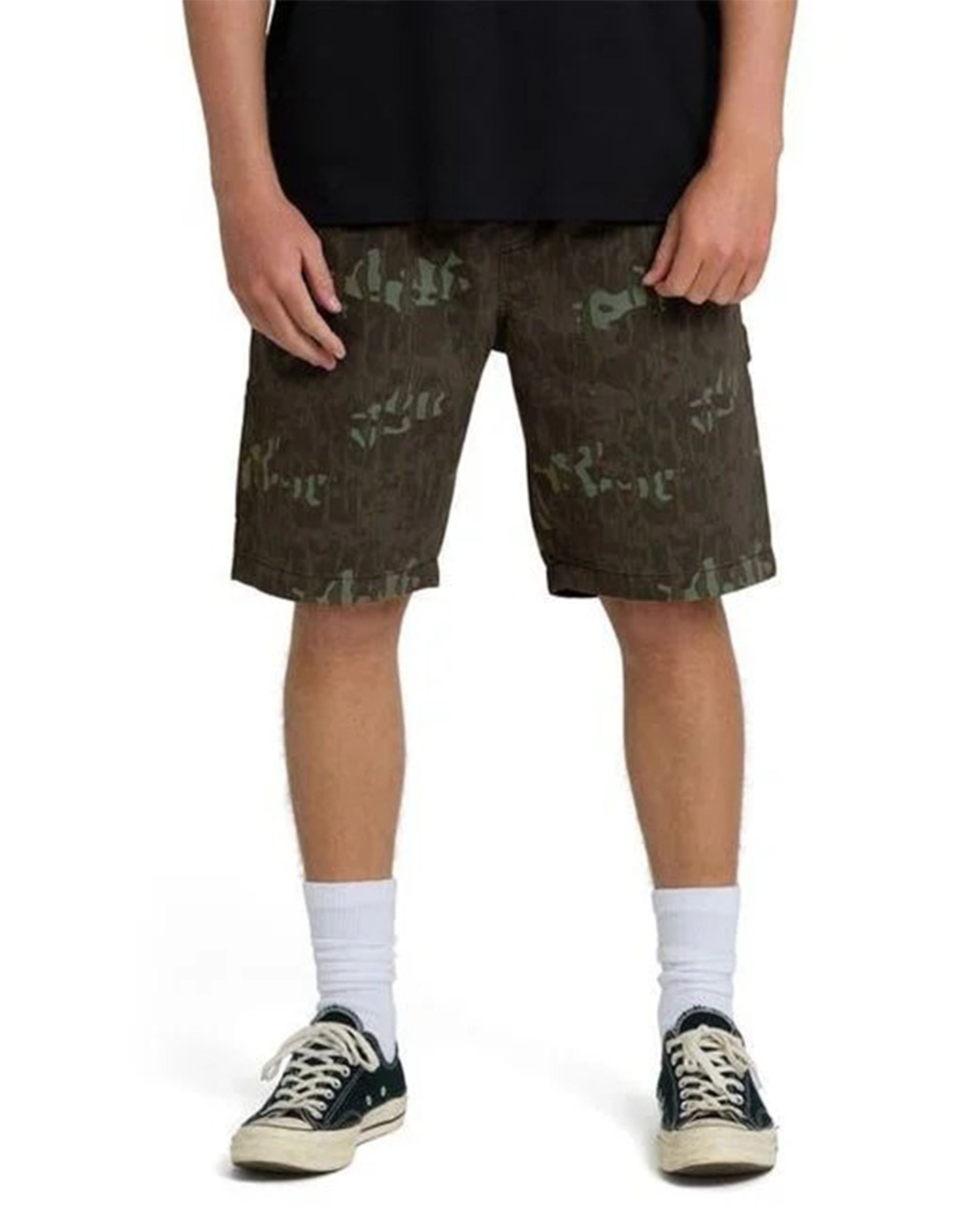 Billabong Bad Dog Elastic Shorts - Camo