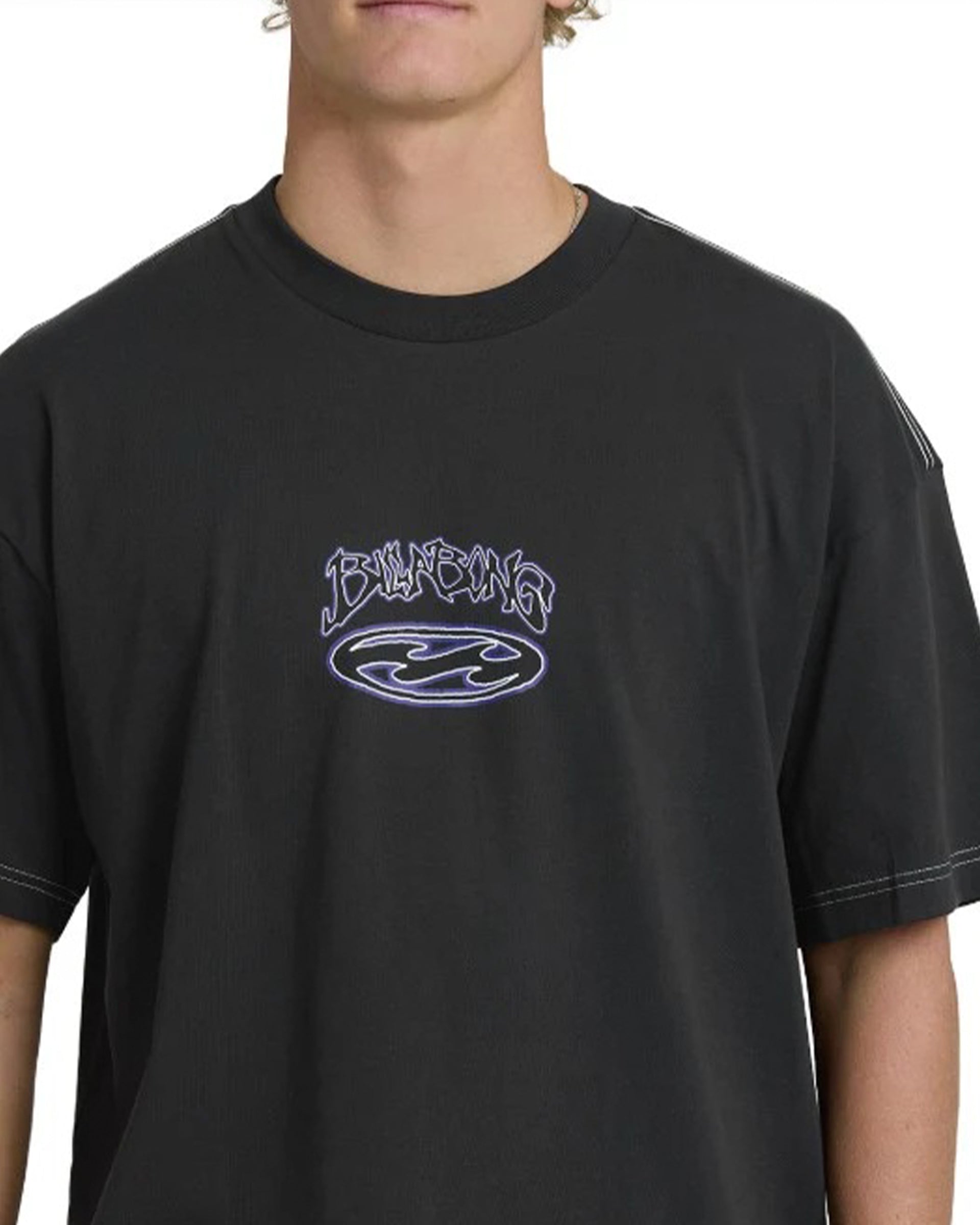 Billabong Bad Dog OG Short Sleeve T-Shirt - Black Vintage