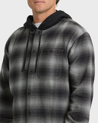 Baja L/S Flannel Shirt - Raven