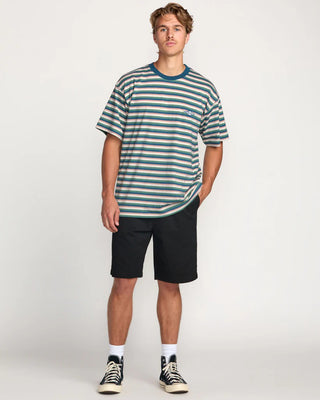 Billabong Baxter Short Sleeve T-Shirt - Deep Blue