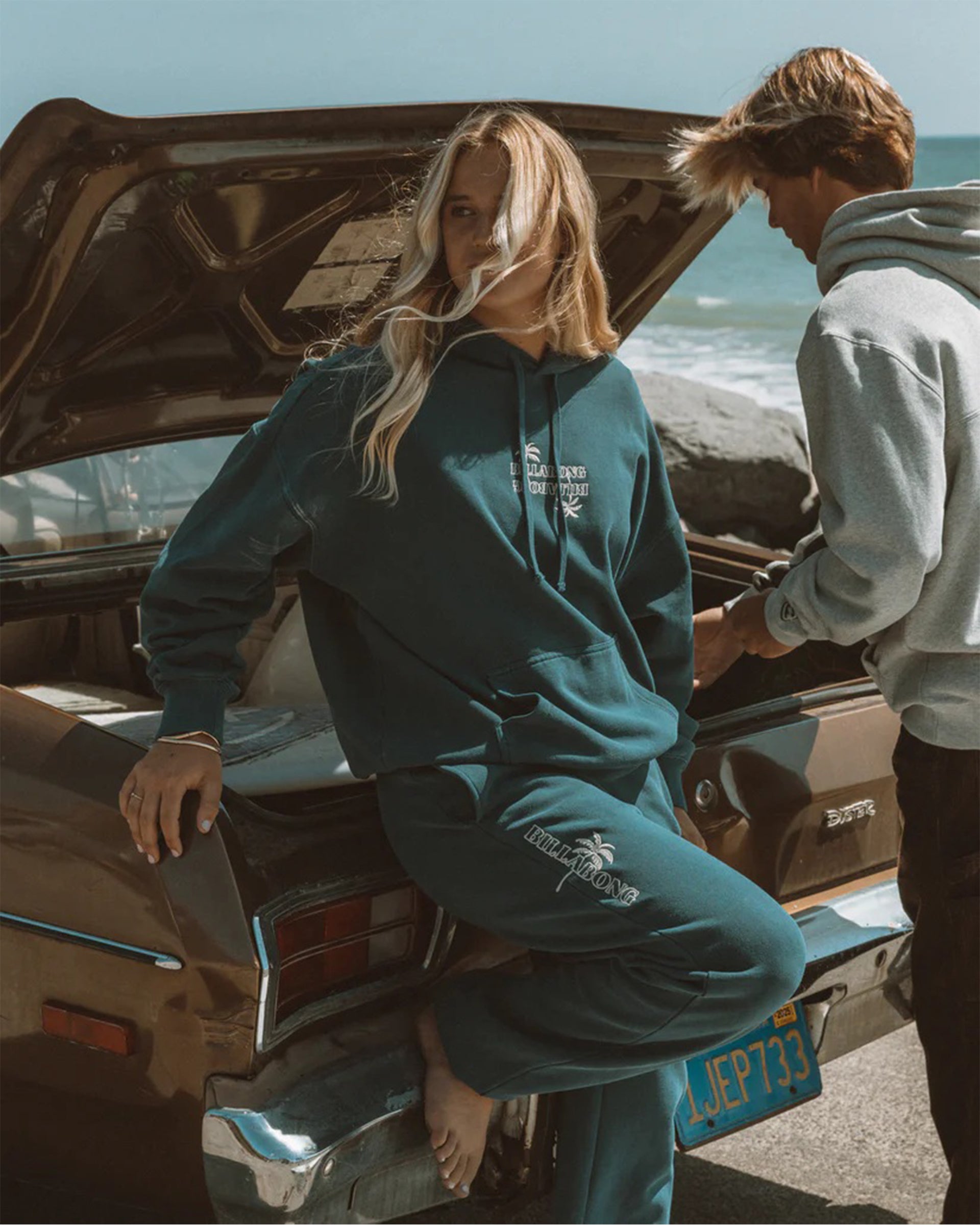 Billabong Women's Best Wishes Hoodie - Navy