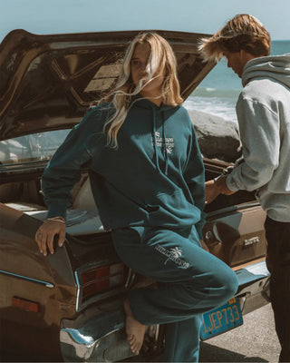 Billabong Women's Best Wishes Hoodie - Navy
