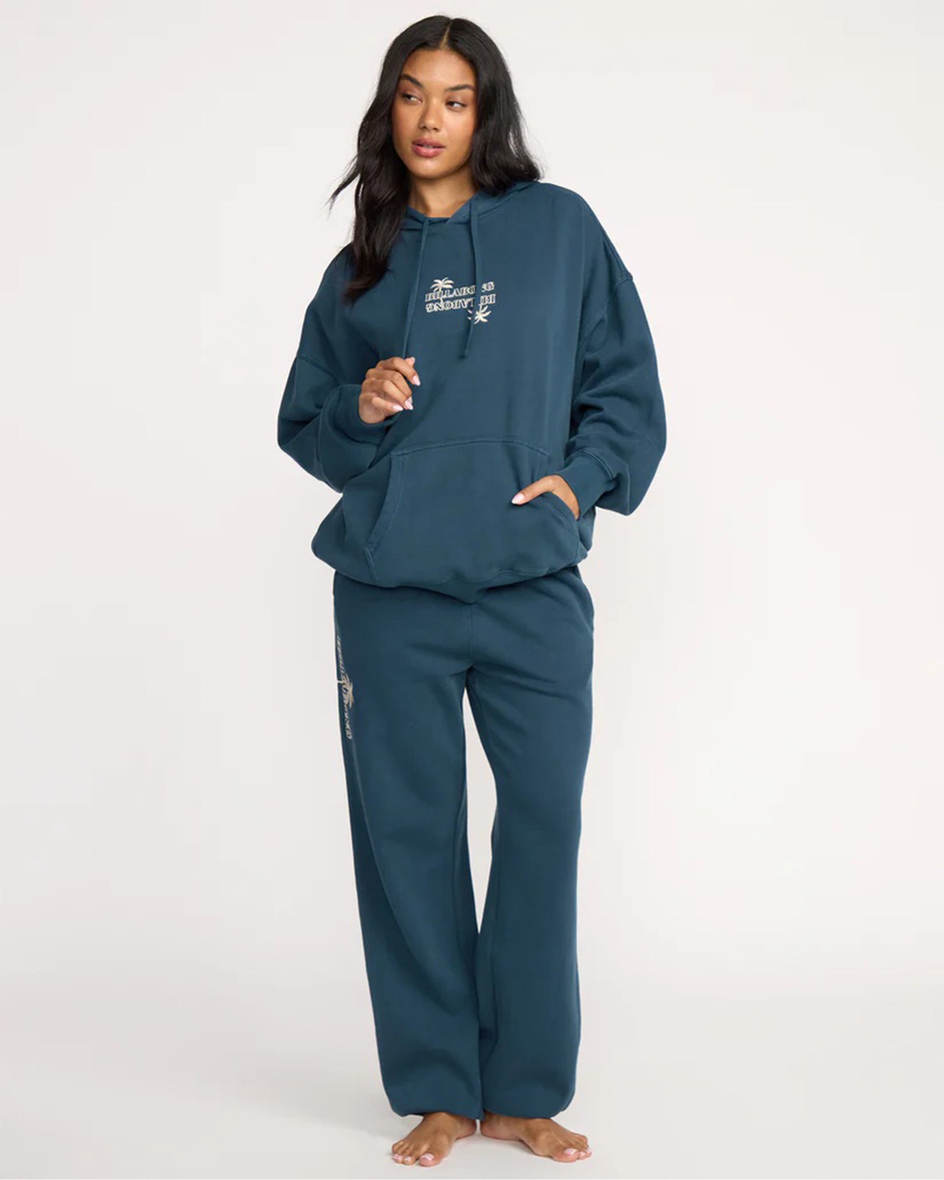 Billabong Women's Best Wishes Hoodie - Navy