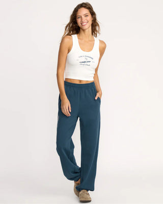 Billabong Women's Best Wishes Fleece Pants - Navy