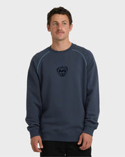 Billabong Bio Fleece Crewneck Sweatshirt - Vintage Navy