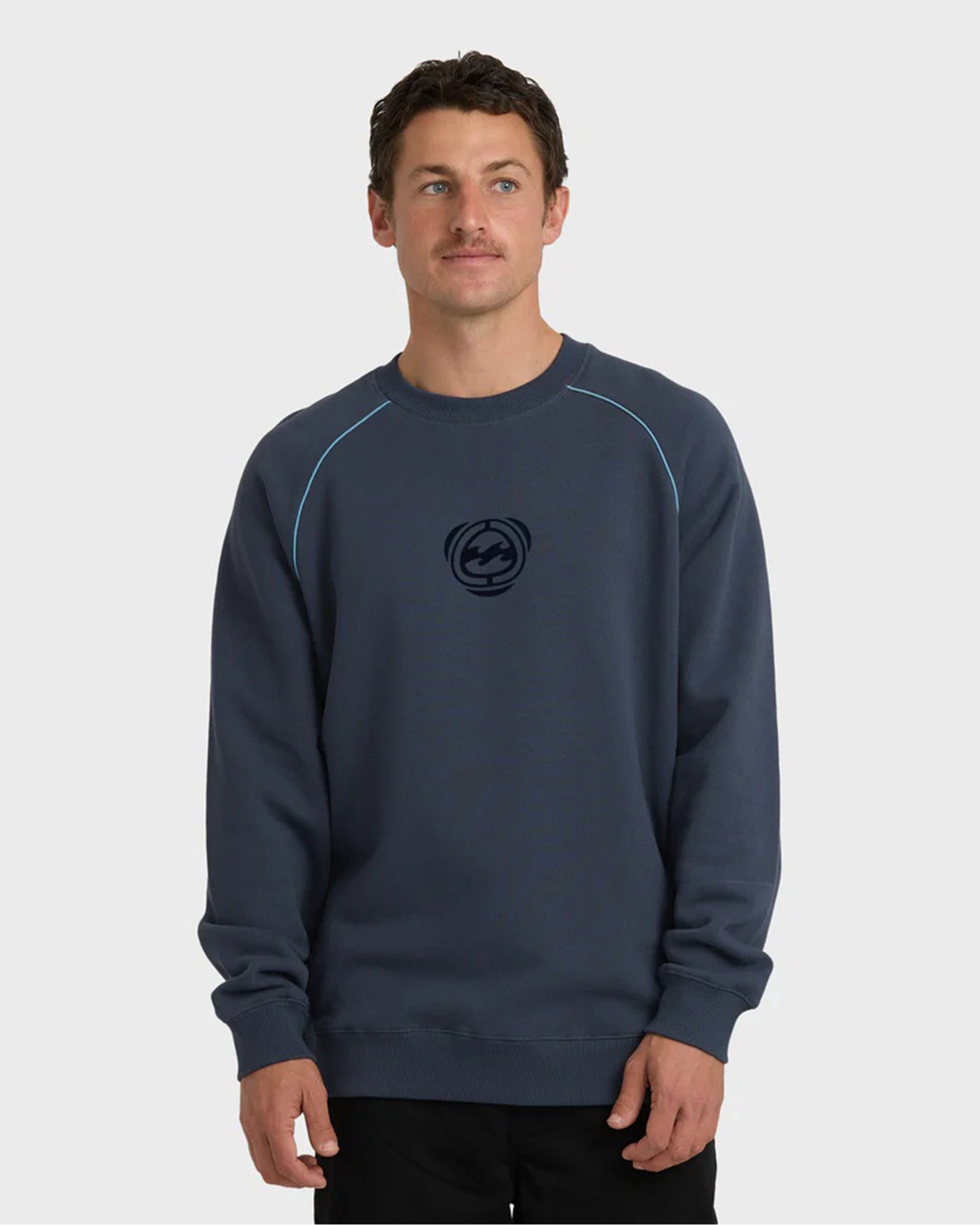 Billabong Bio Fleece Crewneck Sweatshirt - Vintage Navy