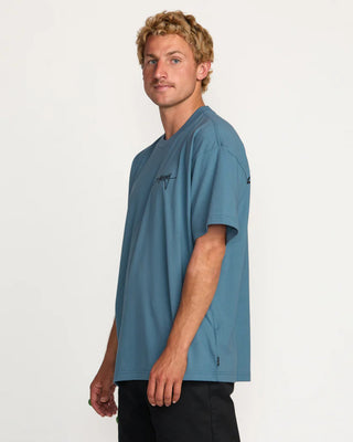 Billabong Bracket Script OG Short Sleeve T-Shirt - Carolina Blue