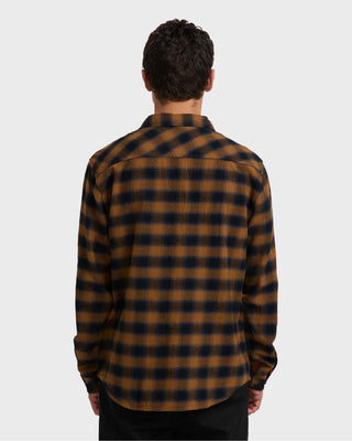 Billabong Coastline Flannel - Tobacco