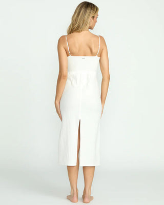 Billabong Women's Crystal Clear Midi Dress - Salt Crystal