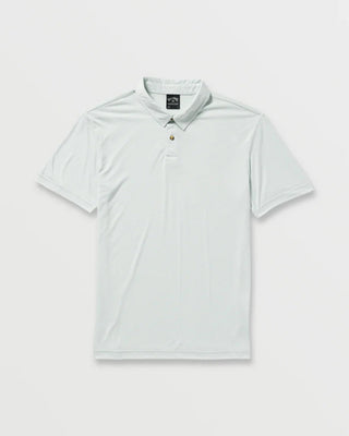 Billabong Eclipse Short Sleeve Polo Shirt - Ash Blue