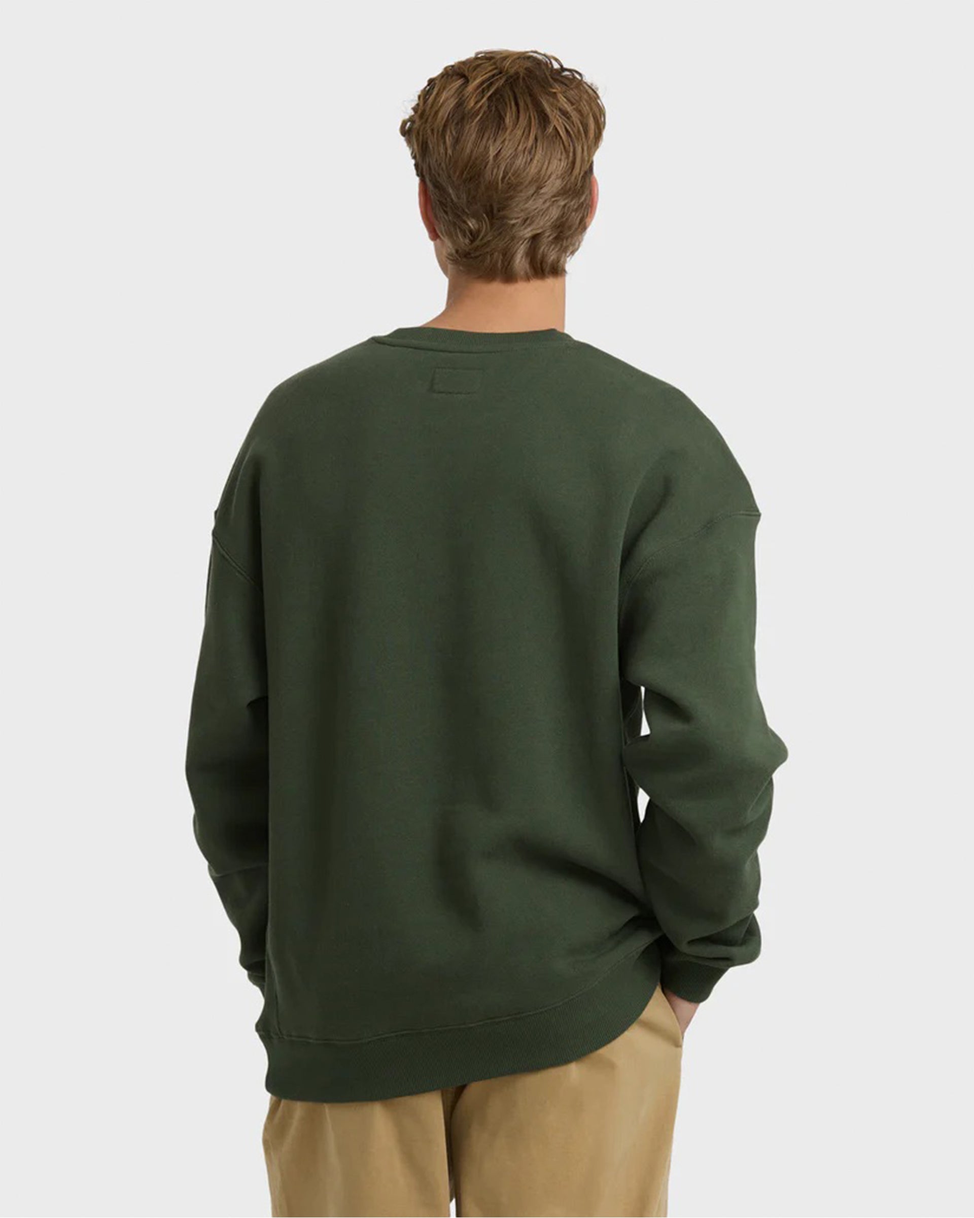 Billabong Fort Garage Crewneck Sweatshirt - Olive