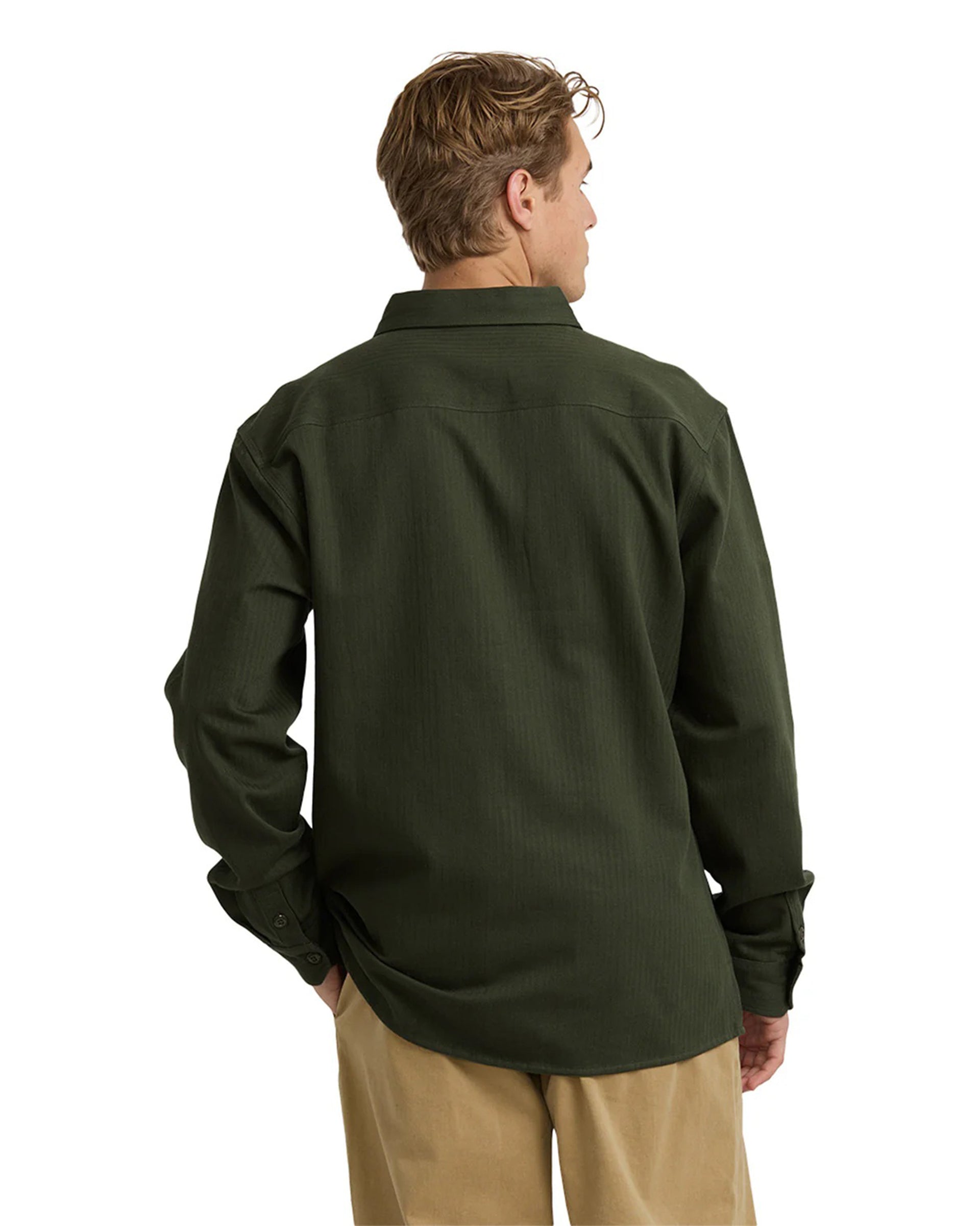 Billabong Fort Garage Long Sleeve Shirt - Olive