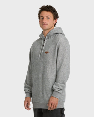 Billabong Hudson Pullover Hoodie - Black Heather