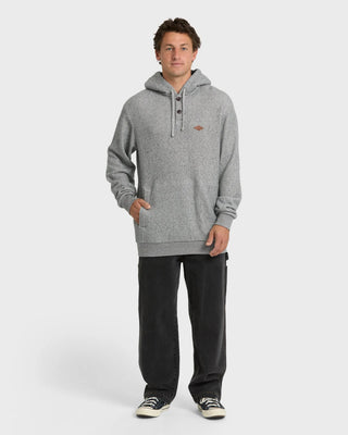 Billabong Hudson Pullover Hoodie - Black Heather
