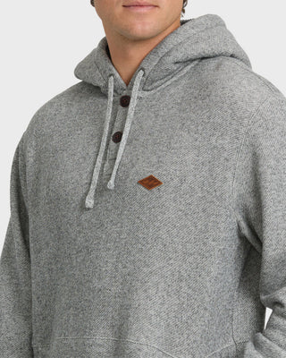 Billabong Hudson Pullover Hoodie - Black Heather