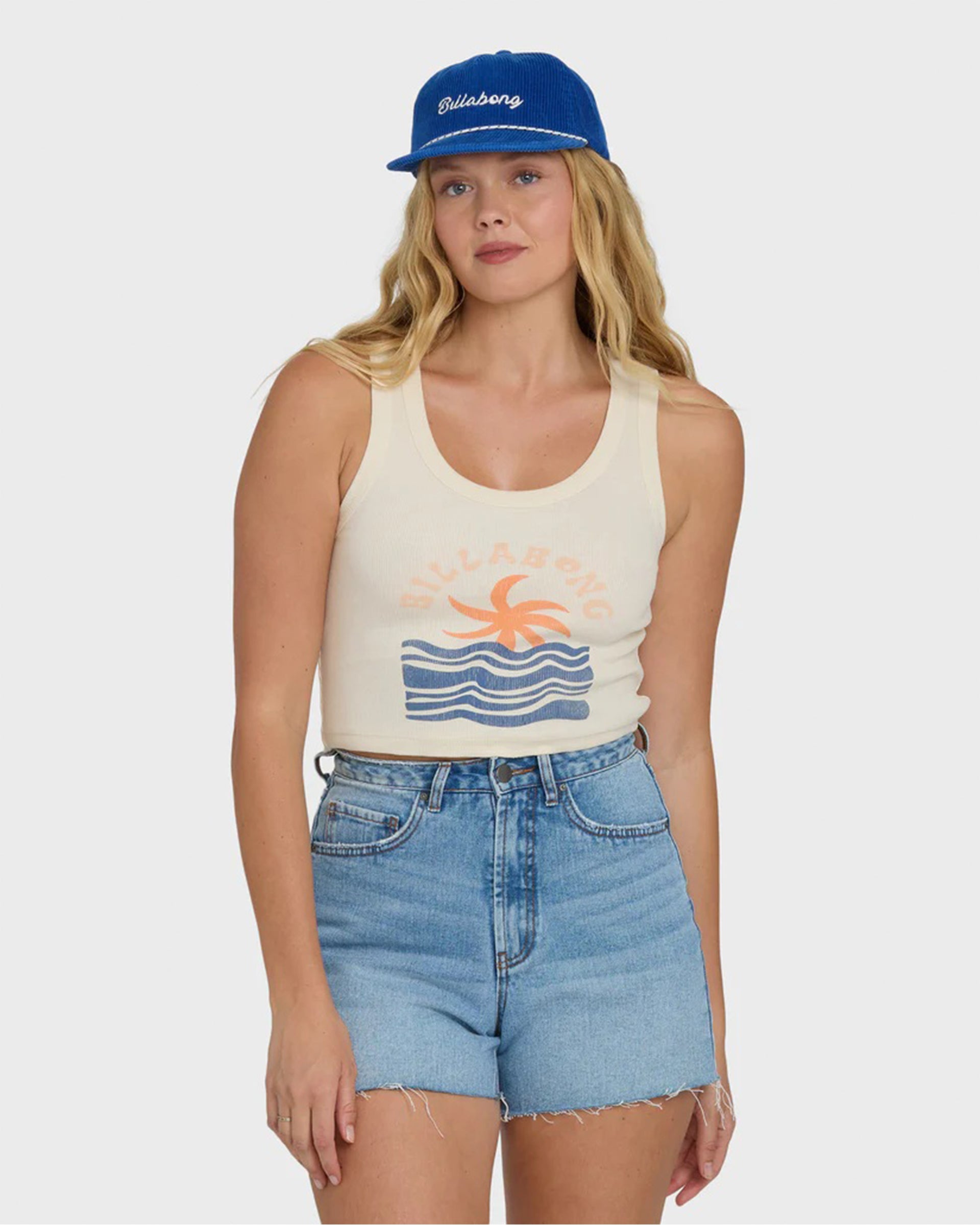 Billabong Women's It Take You Tank Top - White Cap