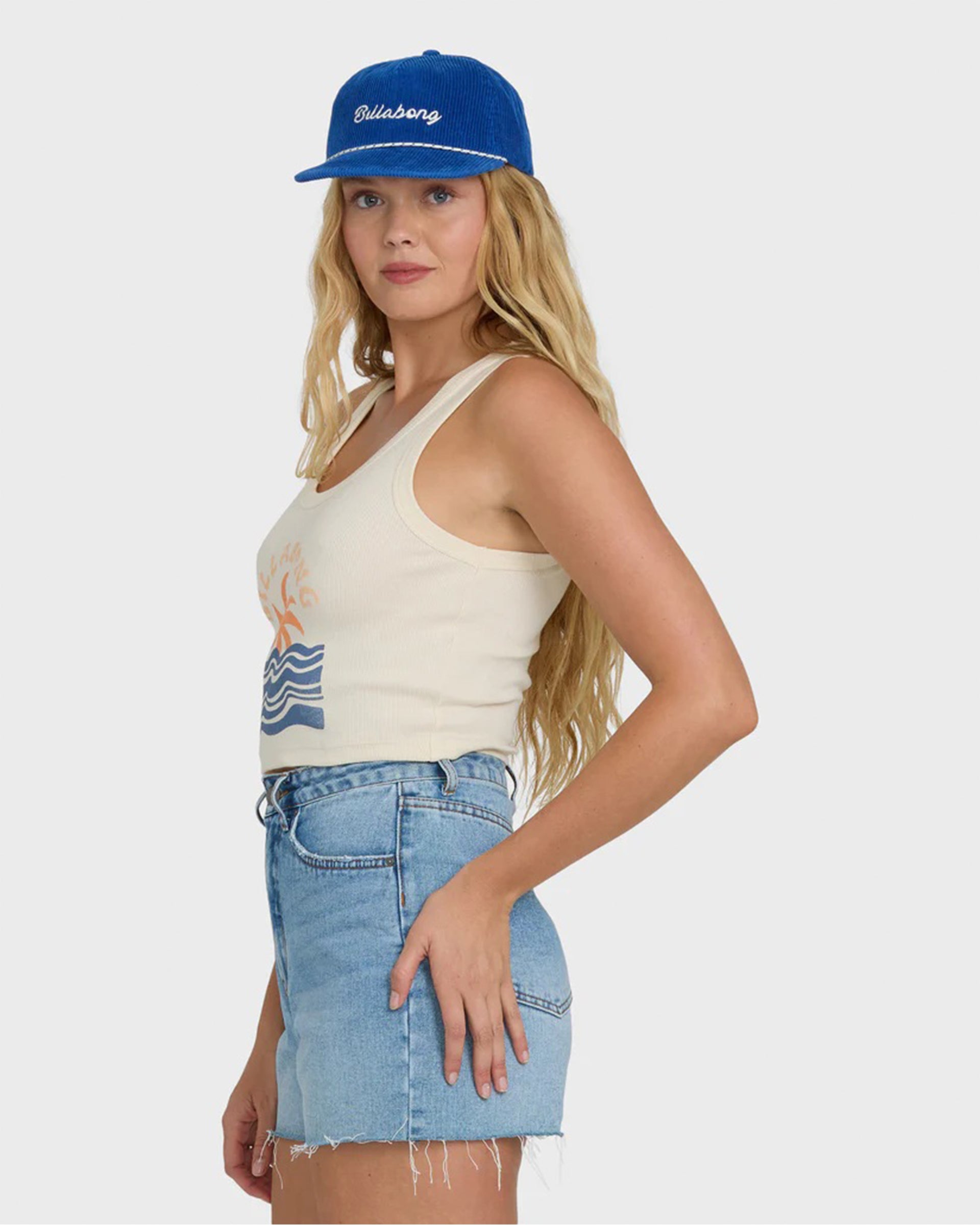 Billabong Women's It Take You Tank Top - White Cap