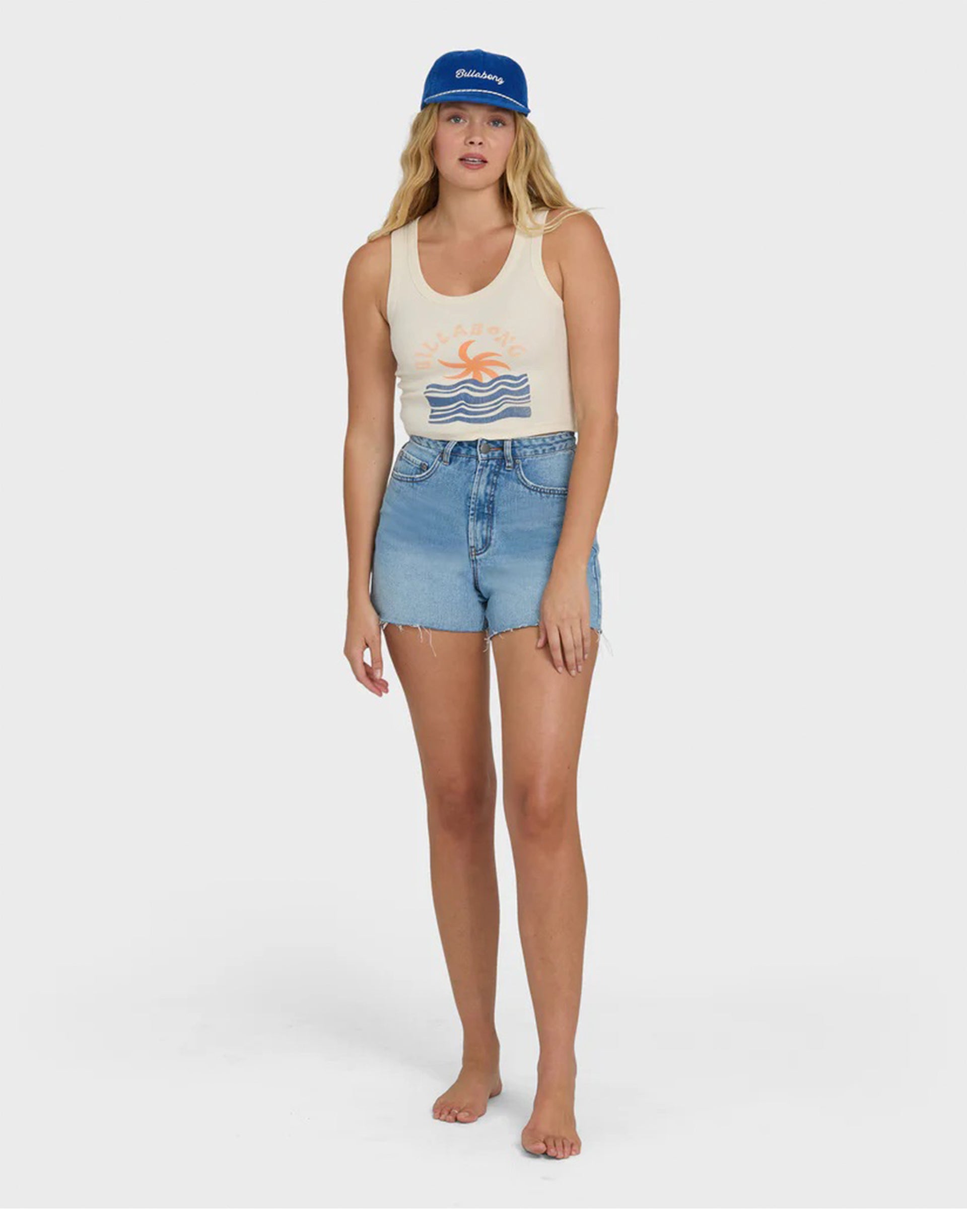 Billabong Women's It Take You Tank Top - White Cap