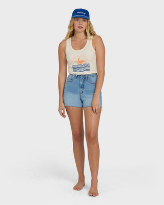 Billabong Women's It Take You Tank Top - White Cap