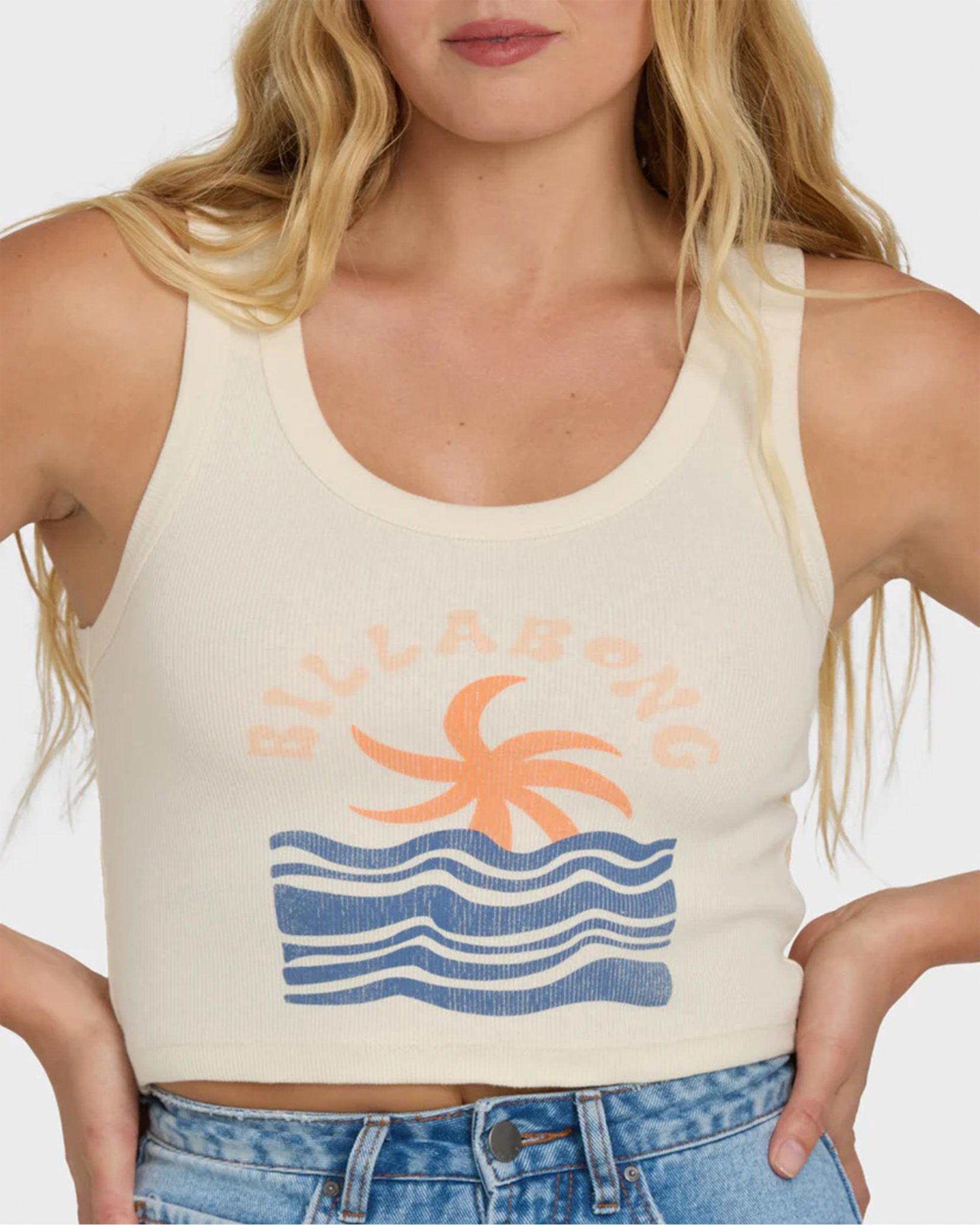 Billabong Women's It Take You Tank Top - White Cap