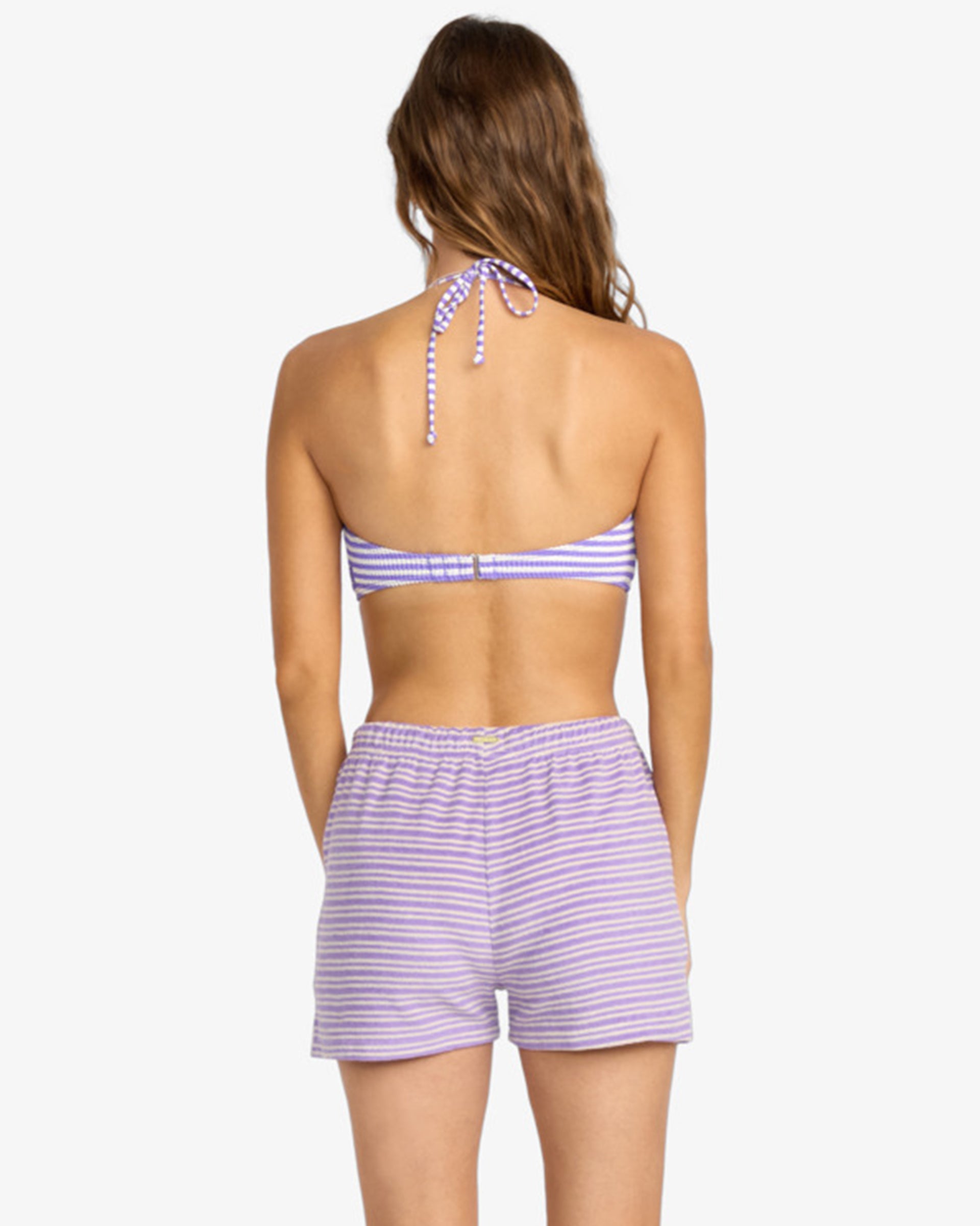 Josie Stripe Beachy Short - Purple Punch – Jack's Surfboards
