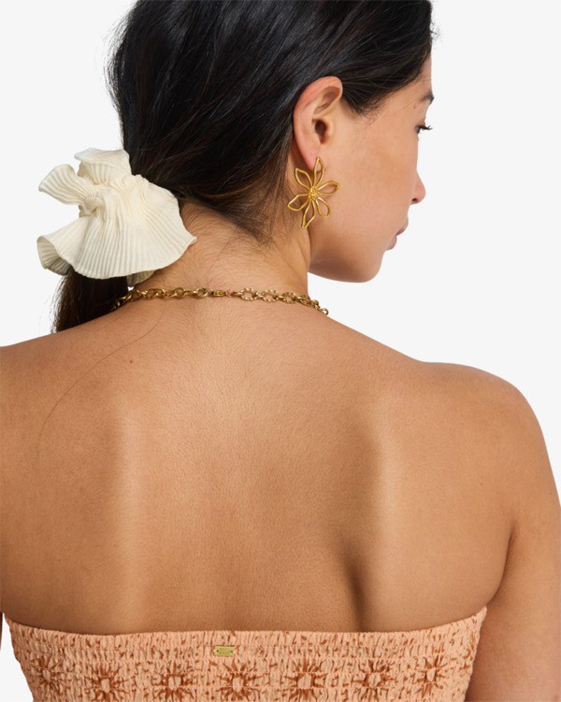 Billabong Women's Keep It Simple Tube Top - Light Peach